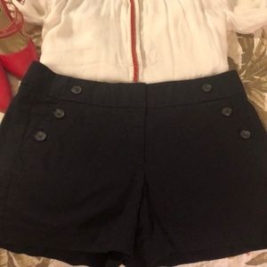 NWT LOFT Navy Riviera Shorts